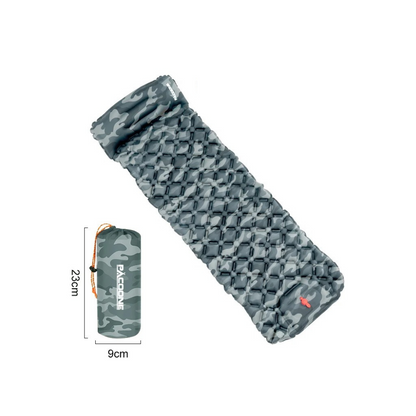 Outdoor Matratze mit integrierter Luftpumpe - im Nu Auf- und Abgepumpt